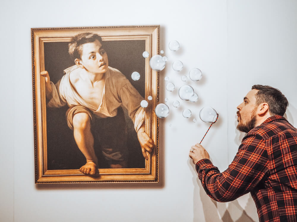 Illusion museum Vilnius Lithuania