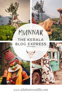 Exploring Munnar with the Kerala Blog Express. The stunning landscape of the tea plantations and learning how tea is made in the Lockhart Tea Factory in the hill station Munnar in Kerala, India. Read more on www.ouruniquestays.com