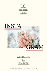 Ten of the best Instagram accounts to follow. Hey guys today on the blog I wanted to show you ten of the best Instagram accounts to follow. You may be already following these fabulous accounts, but if not I wanted to highlight to you why in my opinion they are must follows. Read more on www.ouruniquestays.com