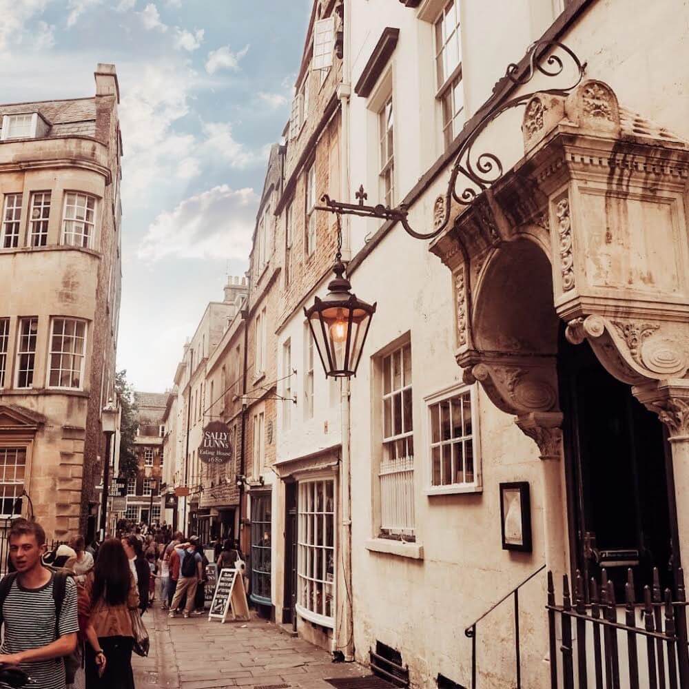 Georgian Streets of Bath England