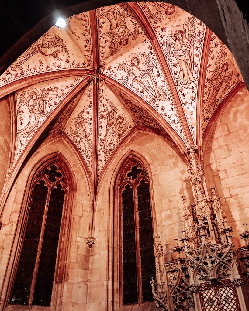 The beautiful churches of Colmar.