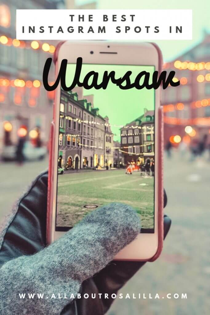 The best Instagram spots in Warsaw Poland.