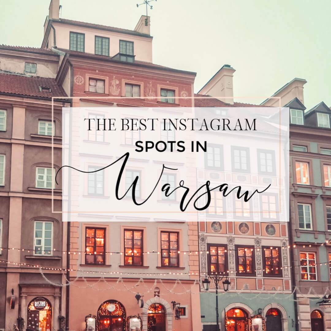 Your guide on the best Instagram spots in Warsaw. Read more on www.ouruniquestays.com