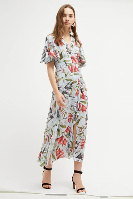 French Connection Blue Floral Dress. My top 10 floral dresses on the highstreet. Read more on www.ouruniquestays.com