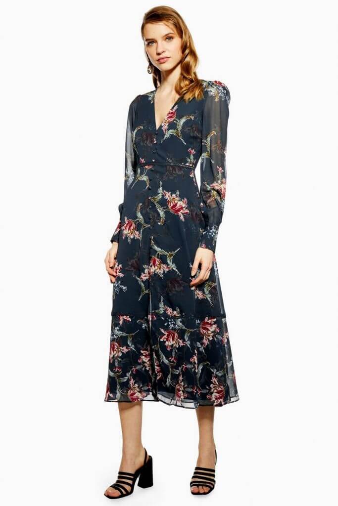Topshop Floral Midi Dress by Hope & Ivy €98.00. Read more on www.ouruniquestays.com