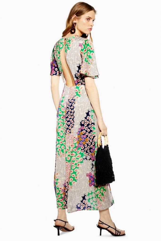 Topshop Floral Print Angel Sleeve Midi Dress. My top 10 floral dresses on the highstreet. Read more on www.ouruniquestays.com