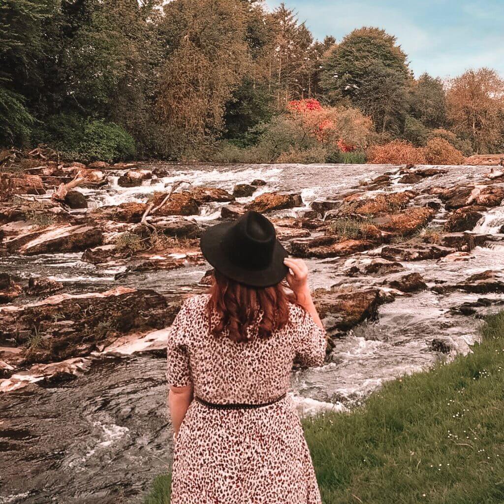 The beautiful gardens at Galgorm Spa and Golf Resort