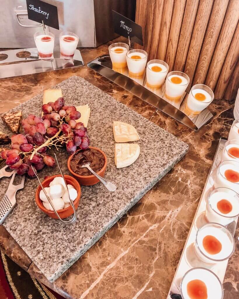 Breakfast buffet at Galgorm resort