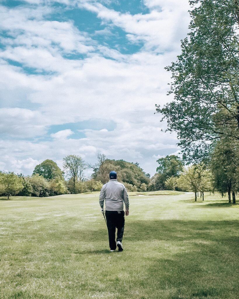 playing golf at galgorm castle