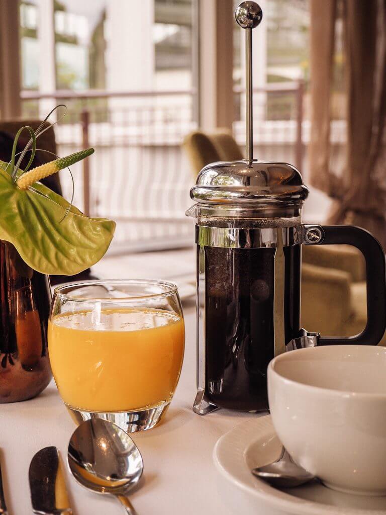 Breakfast at Galgorm spa and golf resort