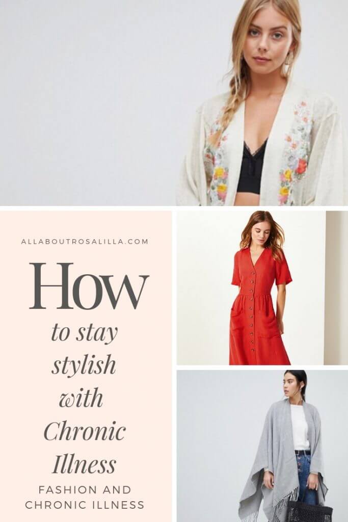 Fashion with Chronic Illness. How to still stay stylish with a chronic illness. Read more on www.ouruniquestays.com #chronicillness #lymedisease #chronicillnessstyle #chronicillnesstips #spoonie