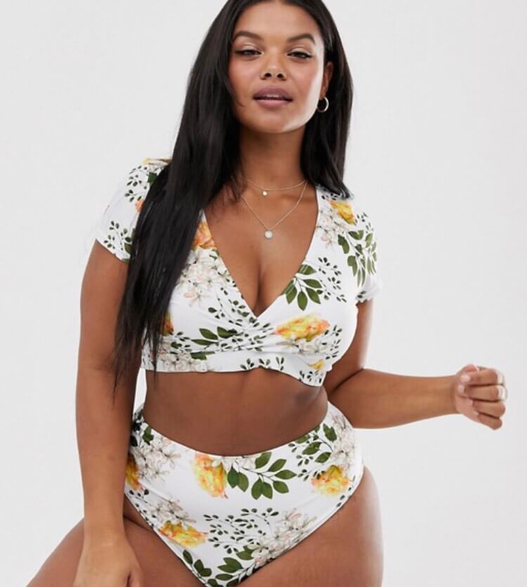 Eco friendly bikini with sleeve