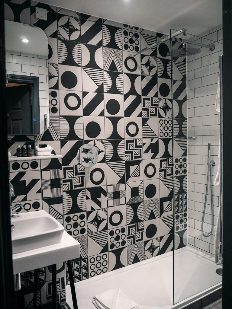 Bathroom at Abbey Hotel Bath. Read more on www.ouruniquestays.com