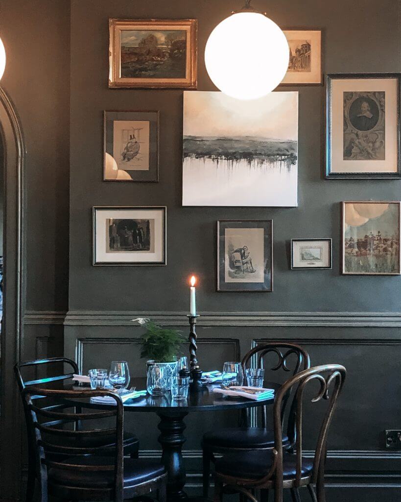 Romantic setting of Koffmann & White's at Abbey Hotel Bath. Read more on www.ouruniquestays.com