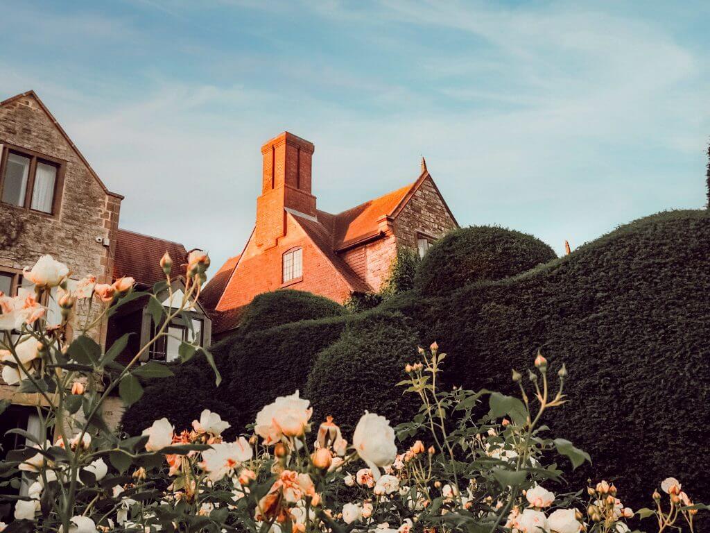 The gardens at Billesley Manor. Read more on www.ouruniquestays.com