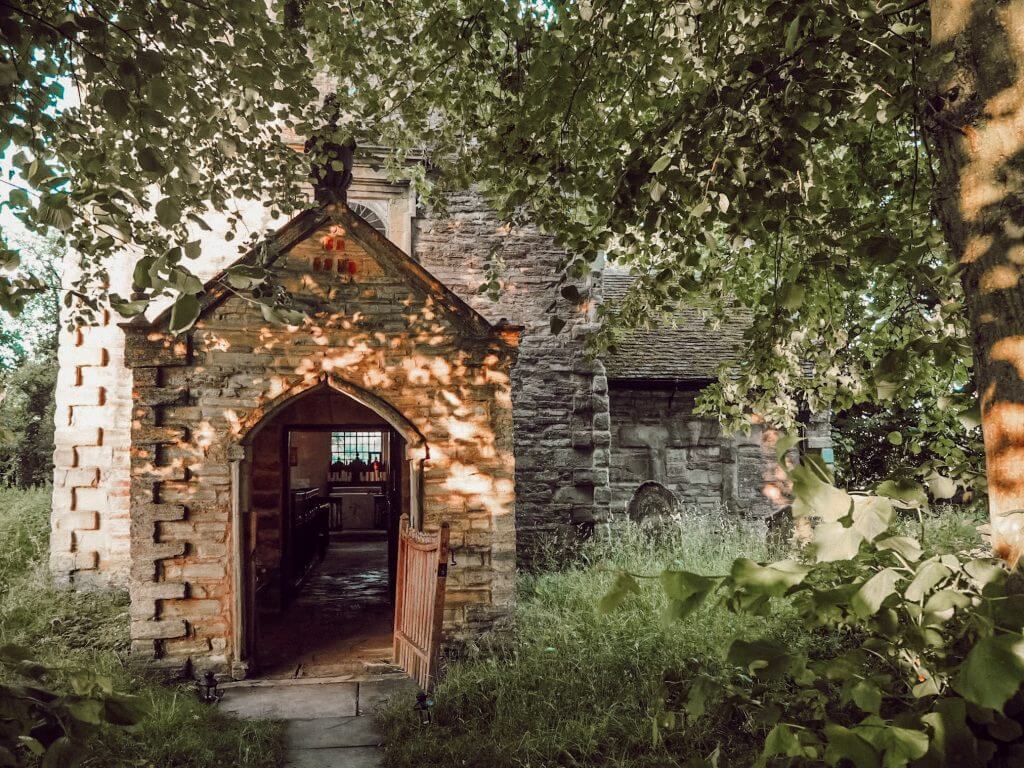 The church where Shakespeare married Anne Hathaway at Billesley Manor. Read more on www.ouruniquestays.com