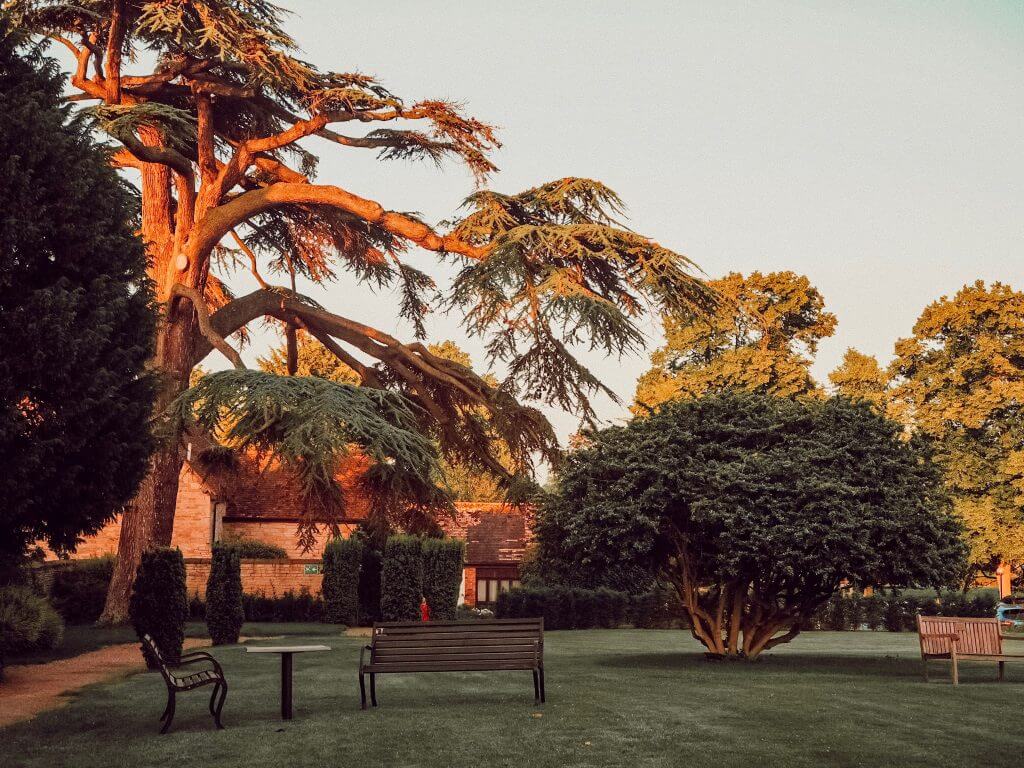 Gardens at Billesley Manor. Read more on www.ouruniquestays.com