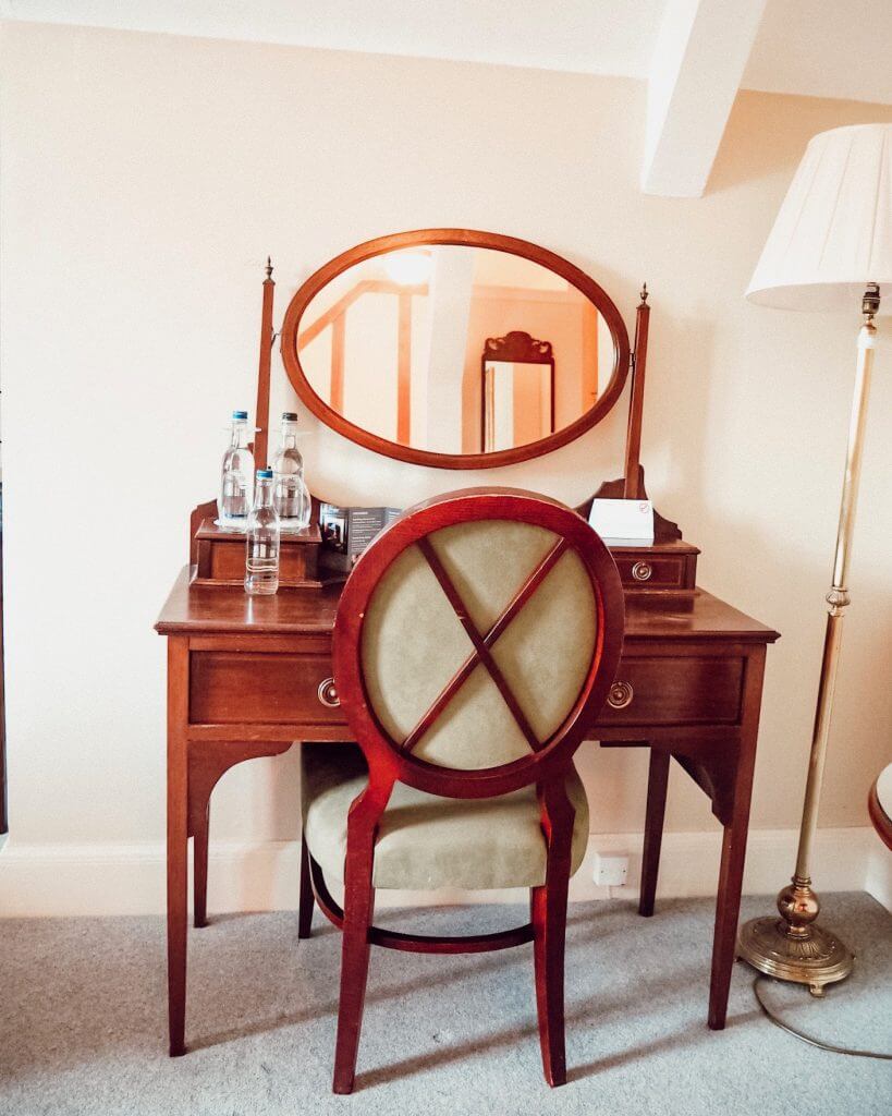 Bedrooms at Billesley Manor. Read more on www.ouruniquestays.com
