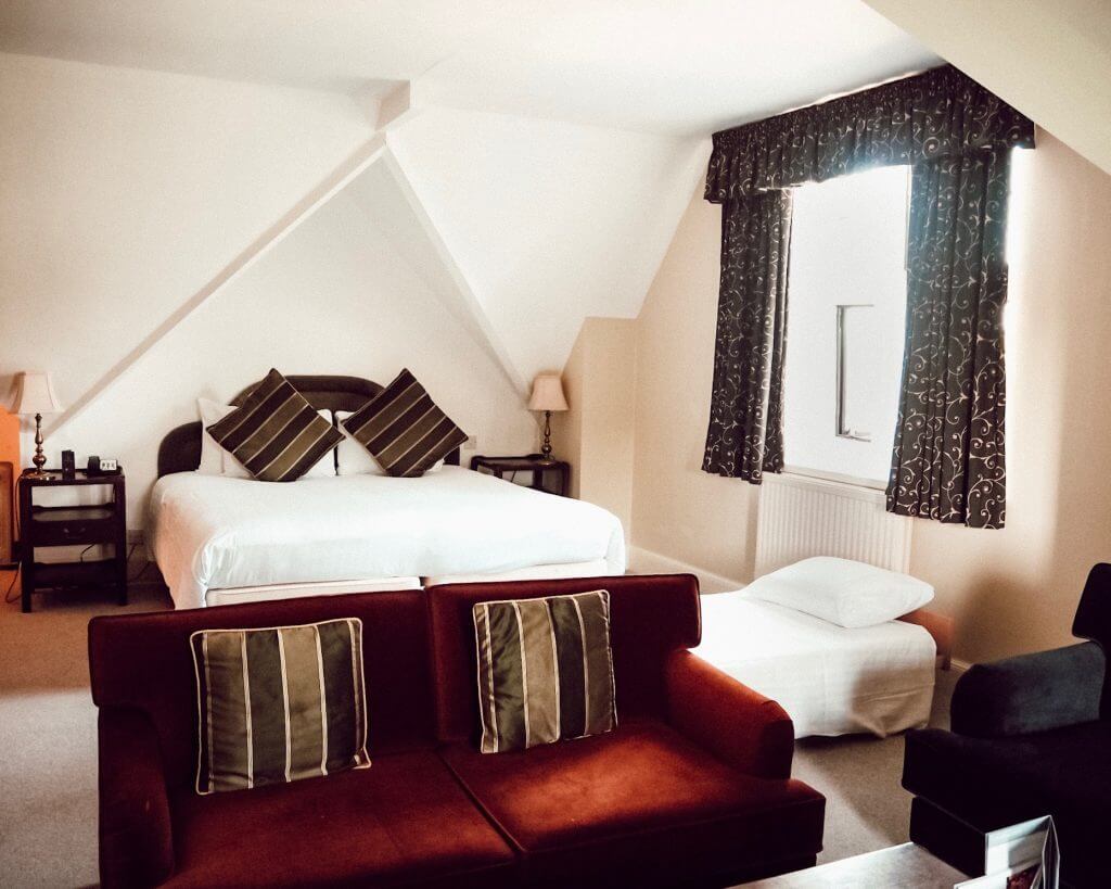 The bedrooms at Billesley Manor. Read more on www.ouruniquestays.com