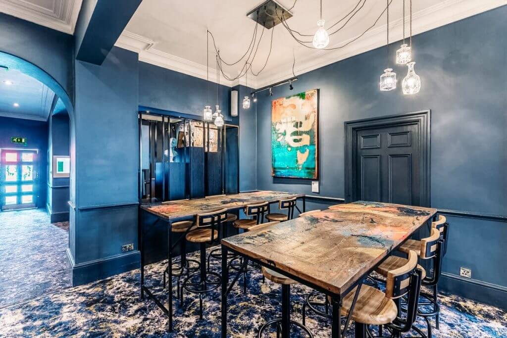 The ArtBar at Abbey Hotel Bath. Read more on www.ouruniquestays.com