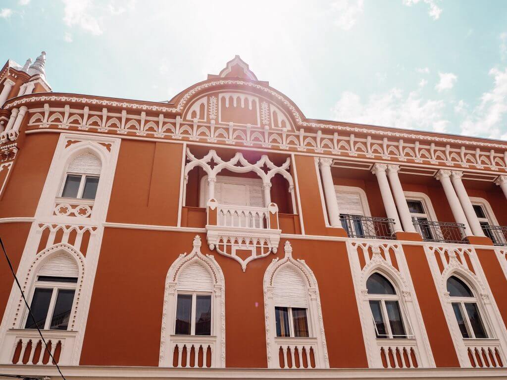 Venetian style decor in Oradea, Romania. Read more on www.ouruniquestays.com