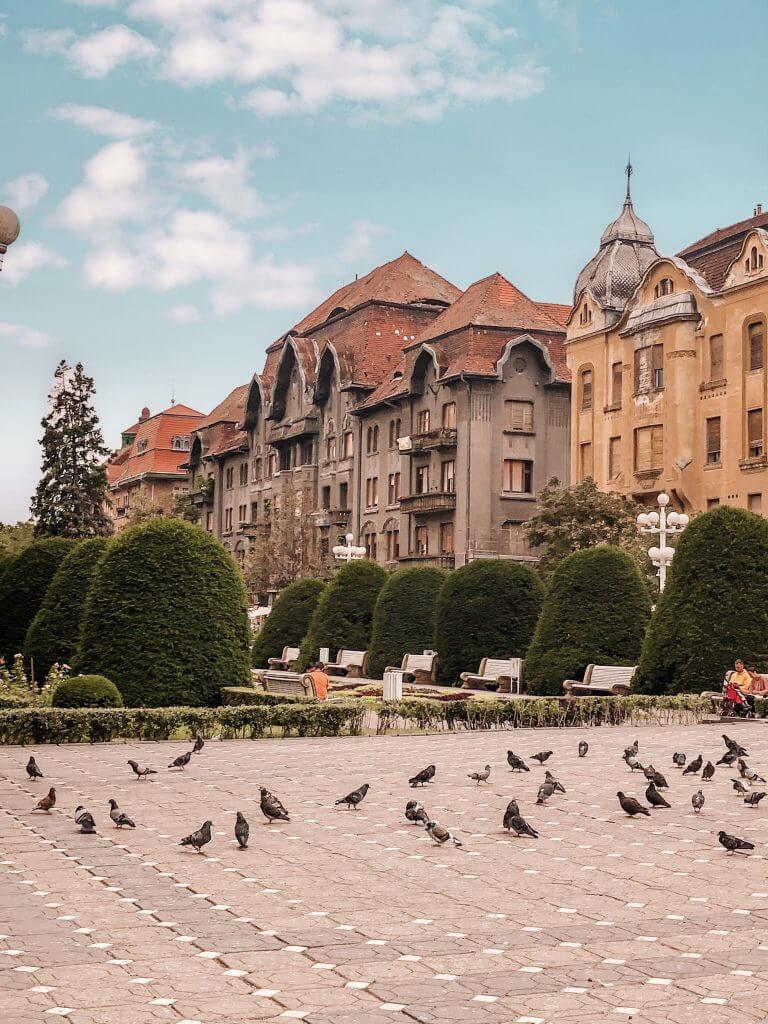 Baroque buildings in Romania. Read more on www.ouruniquestays.com