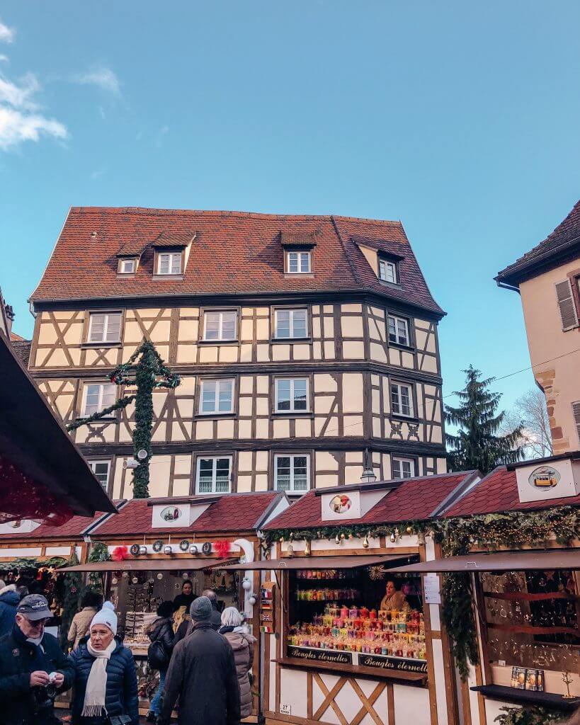 German influence on buildings in the Alsace region of France.