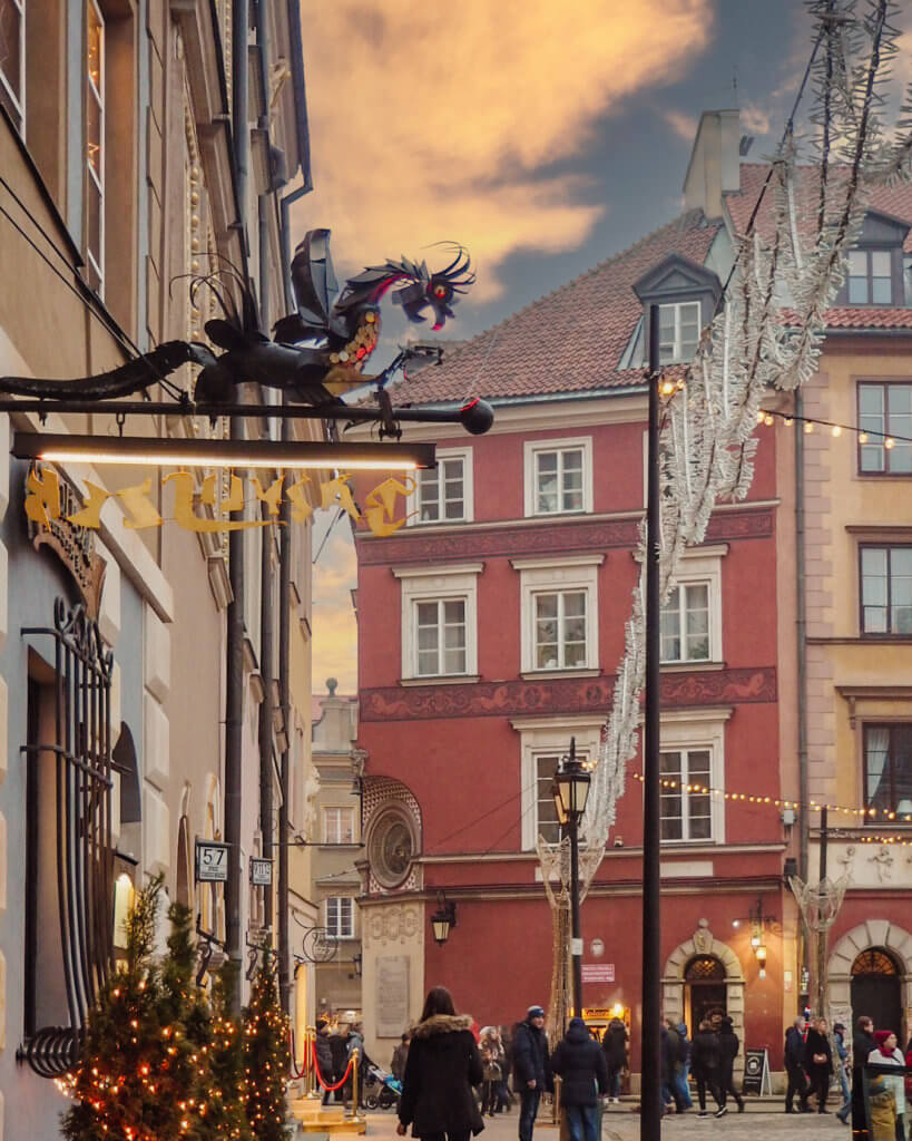 Warsaw Christmas Lights festival.