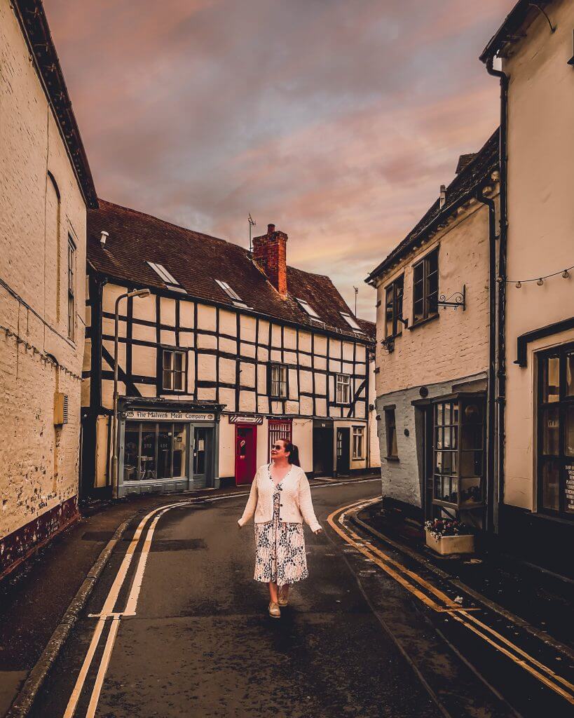 Tudor buildings in Upton-upon-Severn