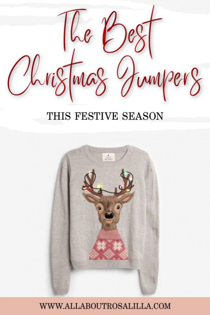 Christmas Jumpers. Ten of the best festive jumpers this Christmas #christmas #christmasfashion #christmasjumpers #christmassweaters #tuesdayten #christmasjumperswomen