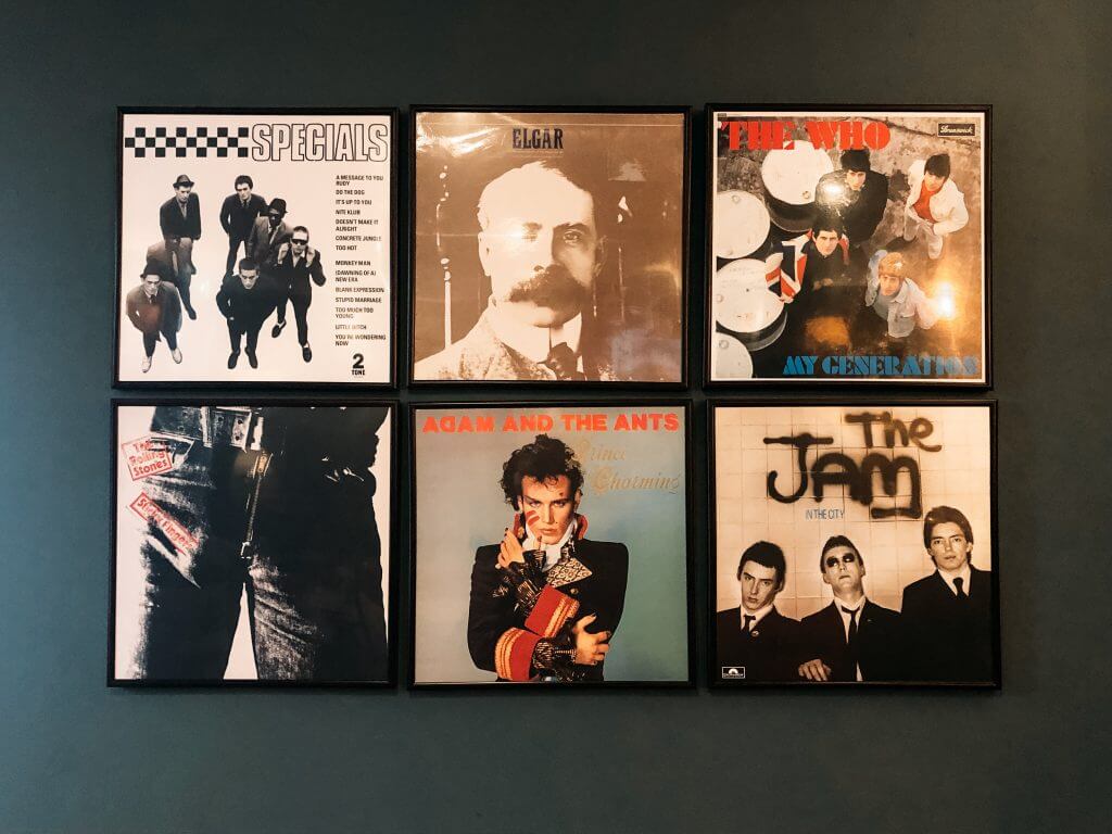 Retro Decor of 1919 Bar at The Cottage in the Wood Great Malvern