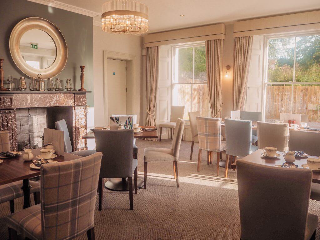 Dining Room at The Cornwall Hotel and Spa. Read more on www.ouruniquestays.com