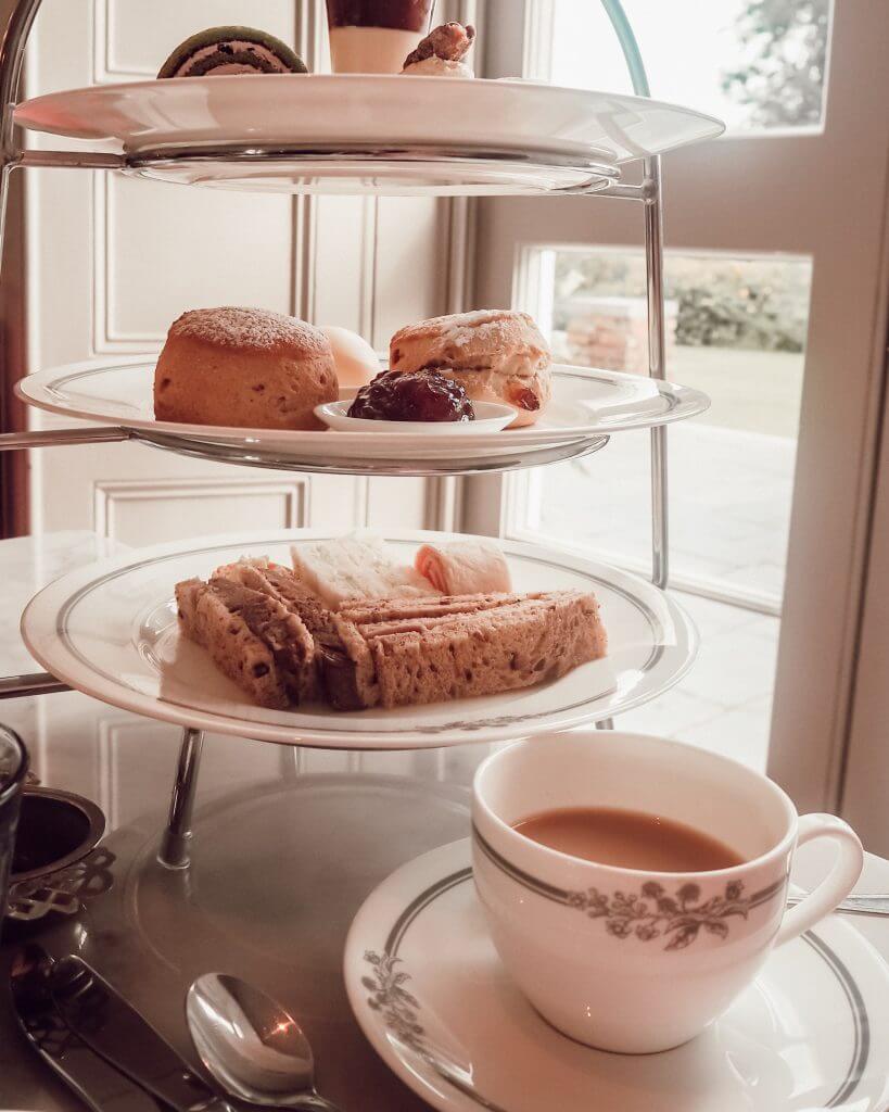 Laura Ashley Afternoon Tea Experience at The Cornwall Hotel & Spa. Read more on www.ouruniquestays.com