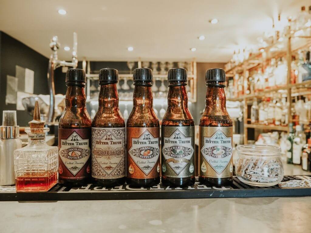 The 1919 Bar at The Cottage in the Wood Great Malvern