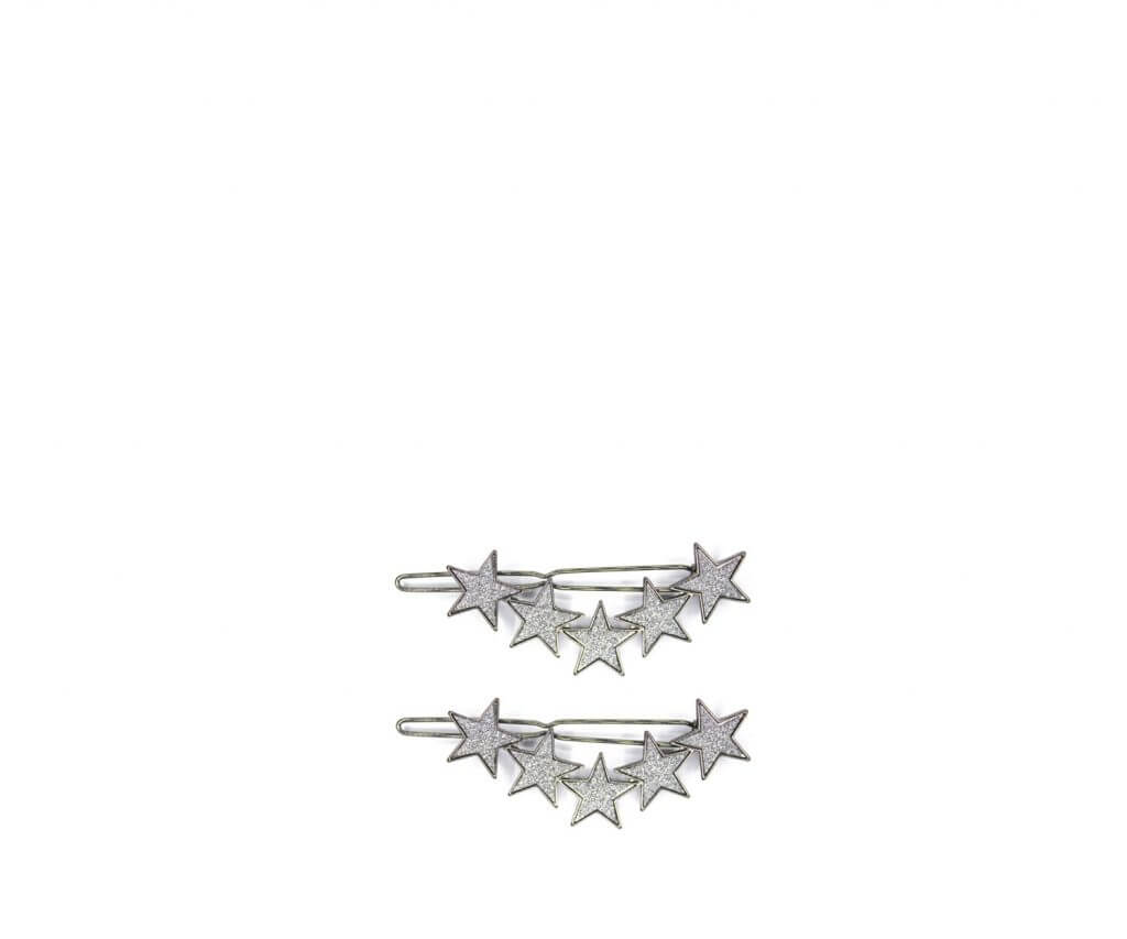 Oasis Glitter Star Clips 2 Pack