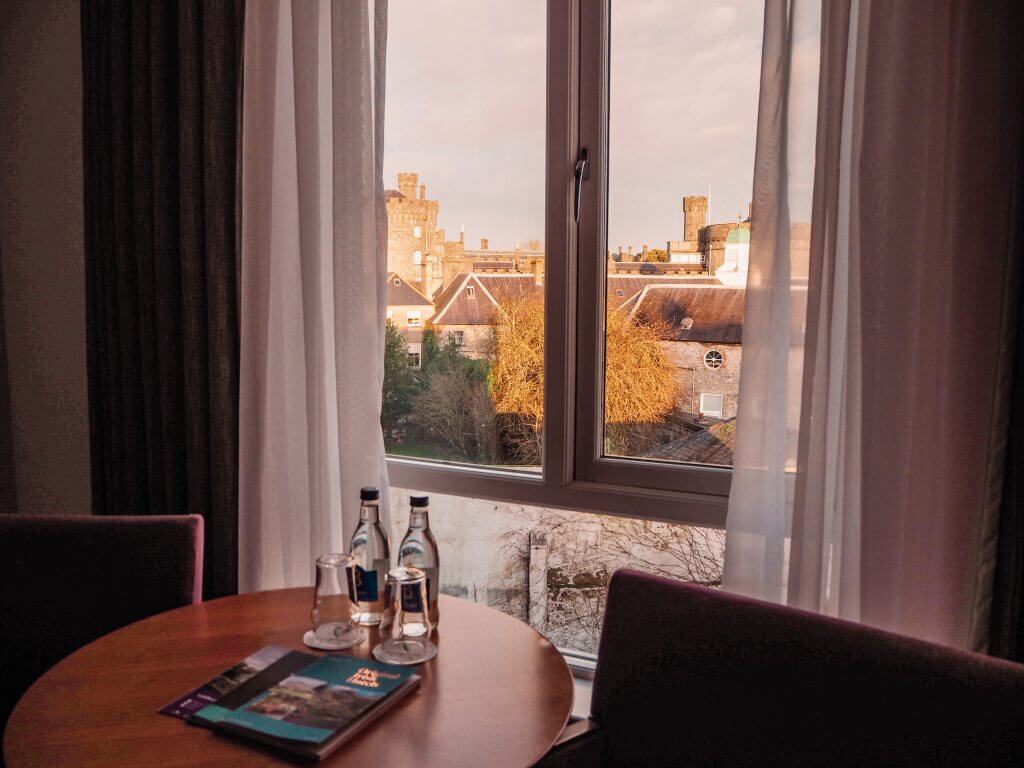 Views of Kilkenny Castle from The Pembroke Hotel Kilkenny