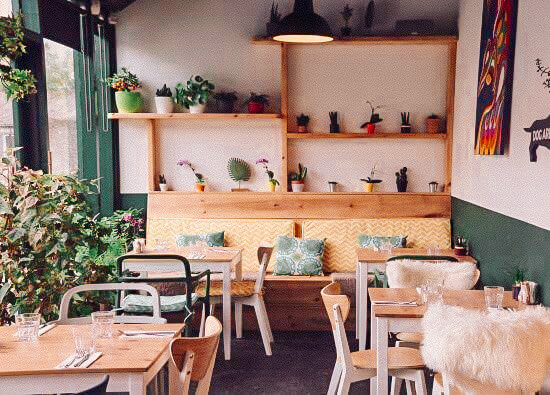 Interior of Aran Bakery in Kilkenny