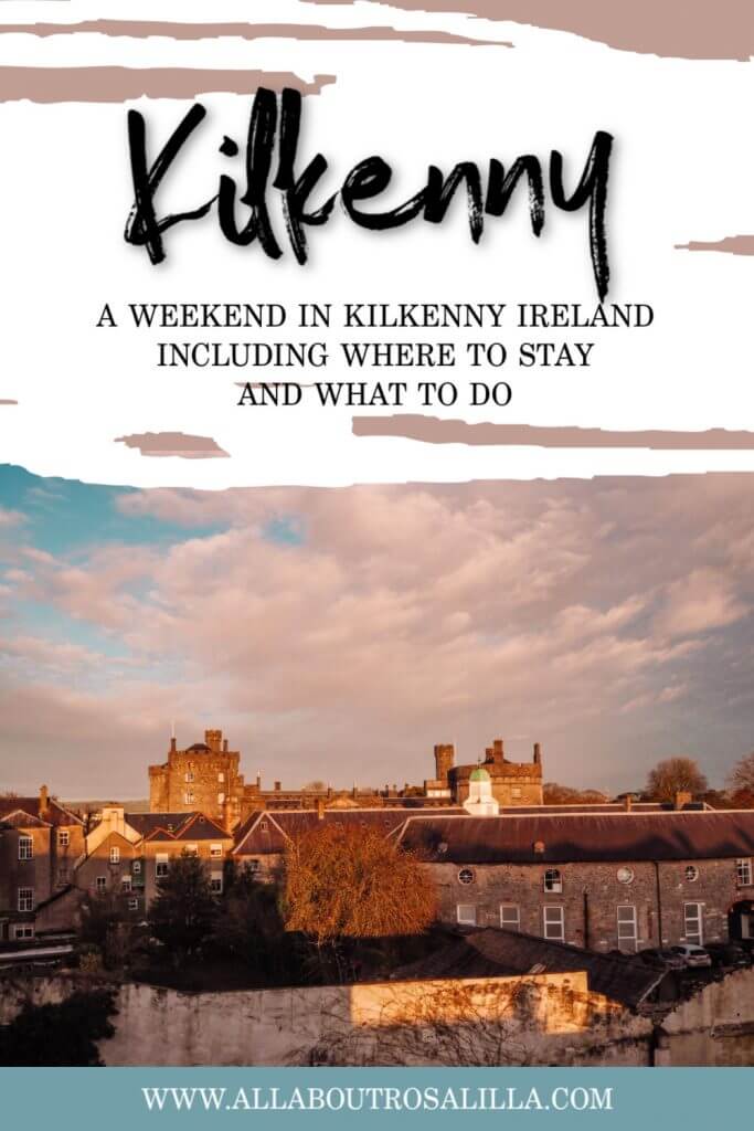 Wondering what the best things to do in Kilkenny, Ireland are? My guide will help you plan a weekend in Kilkenny including things to do, where to eat and where to stay in Kilkenny, a beautiful medieval town in the South East of Ireland. Tips on visiting Kilkenny Castle, The Medieval Mile and Smithwick's Brewery #kilkenny #kilkennyireland #kilkennycastle #kilkennyirelandthingstodoin #kilkennyfood