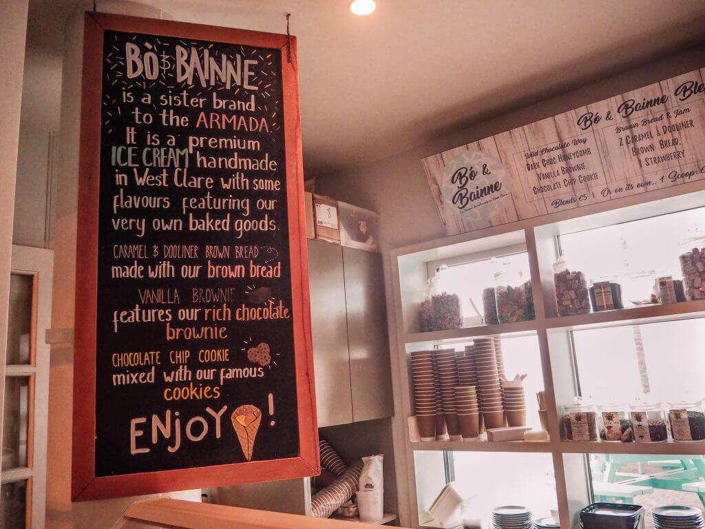 Ice cream counter at Armada Spanish Hotel