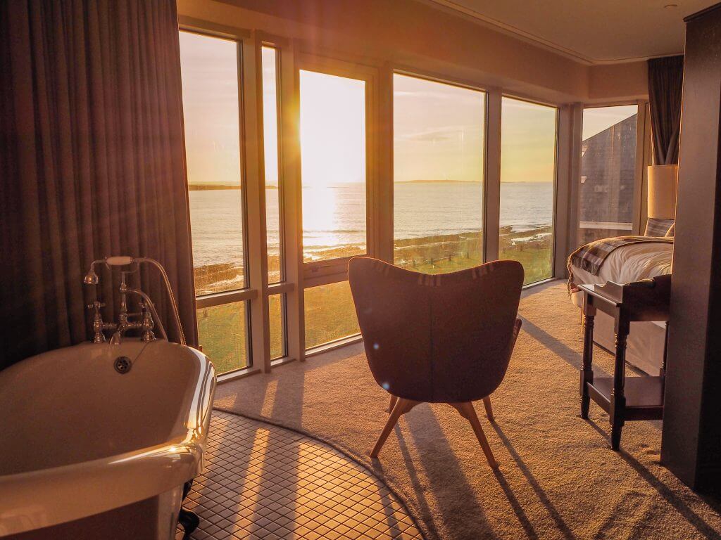 Hotel room at Armada Spanish Point County Clare