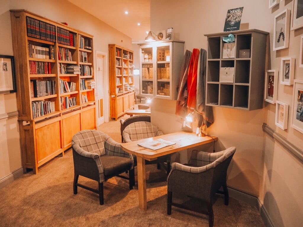 Cosy reading nook at Armada Spanish Point Hotel