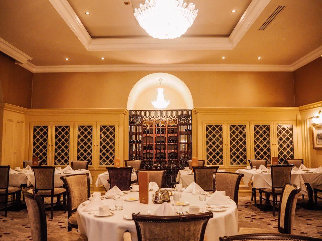 Catalina restaurant at Lough Ernr Resort.