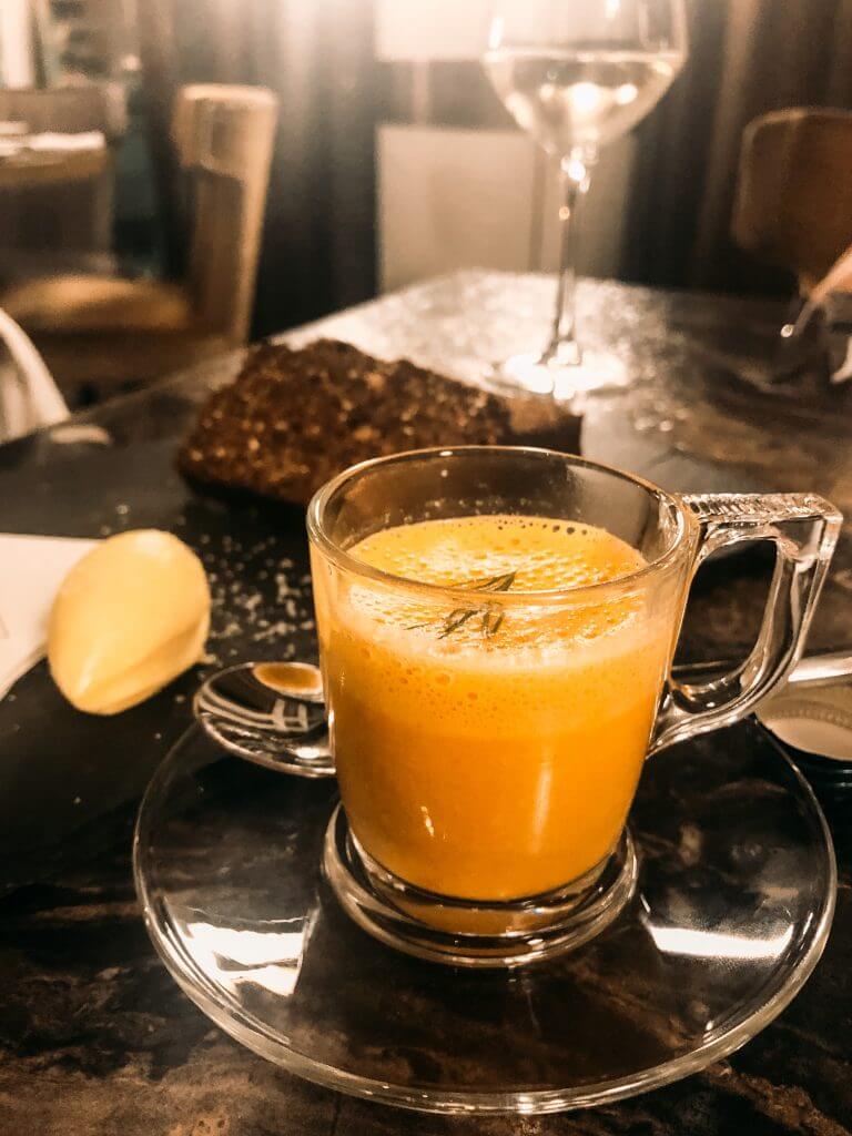 Food at the Grand Central Hotel Belfast