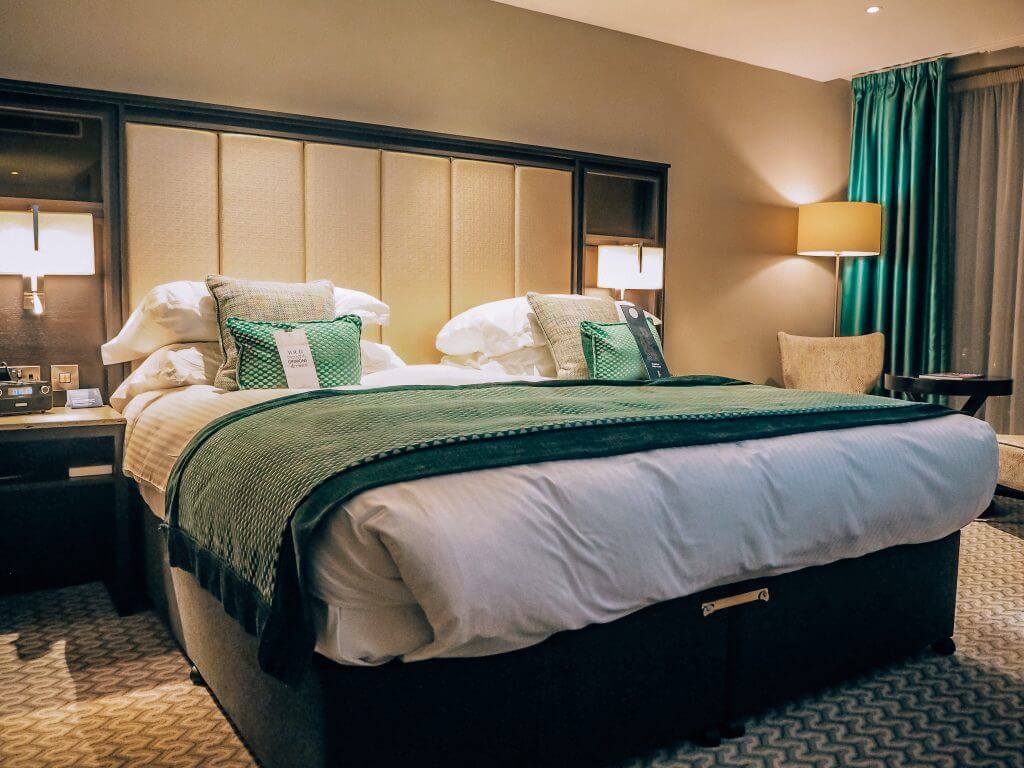 Bedroom at The Grand Central Hotel Belfast