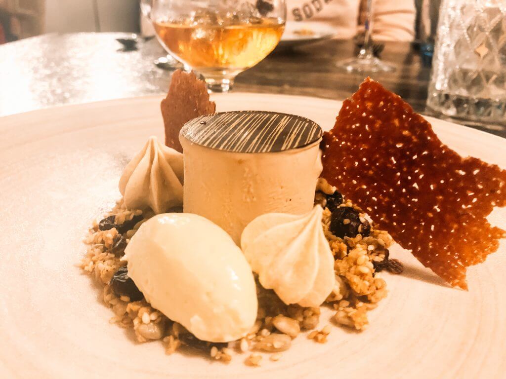 Dessert at the rand Central Hotel Belfast