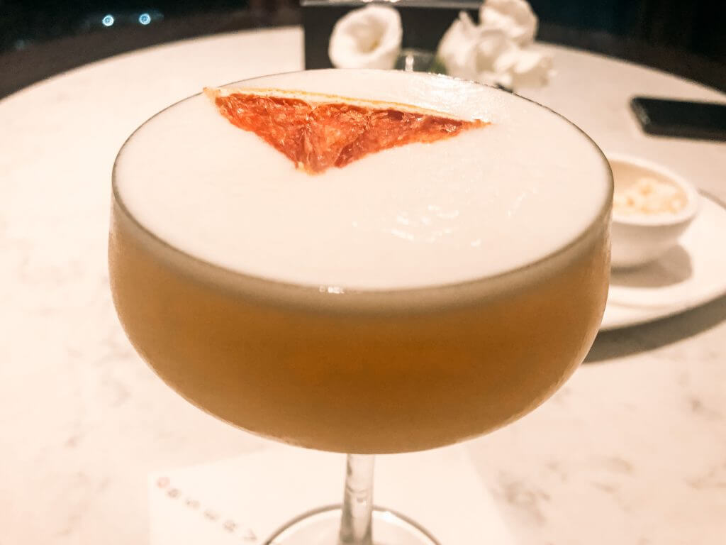 Cocktails at the Observatory Bar in Grand Central Hotel Belfast