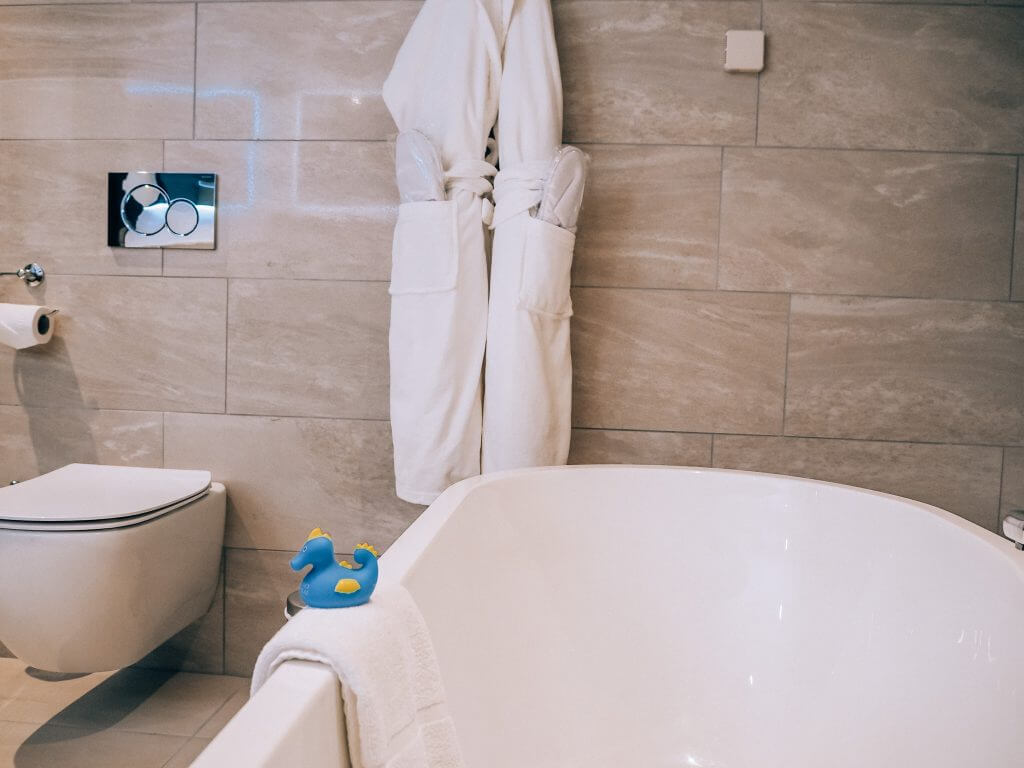 Bathroom at the Grand Central Hotel Belfast