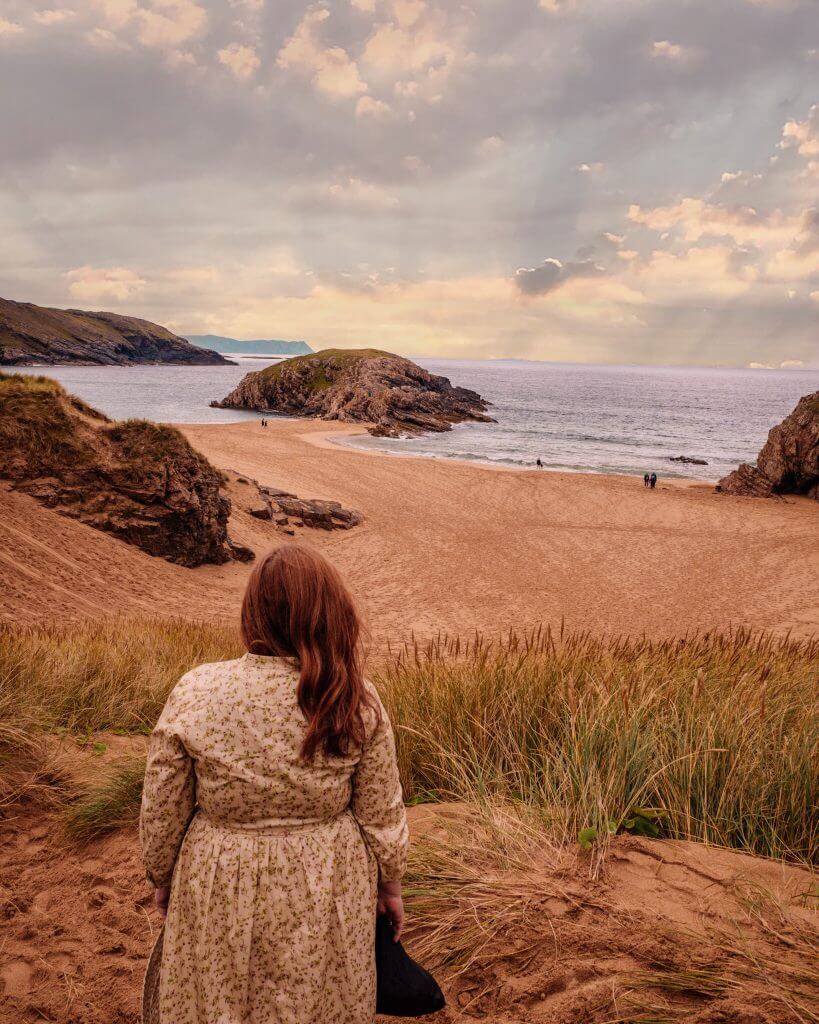 Staycation Ireland Ideas with Murder Hole Beach in County Donegal Ireland