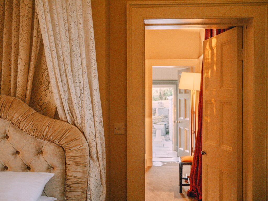 Interior of Loughcrew Lodge one of Ireland's most unique AirBNB'S