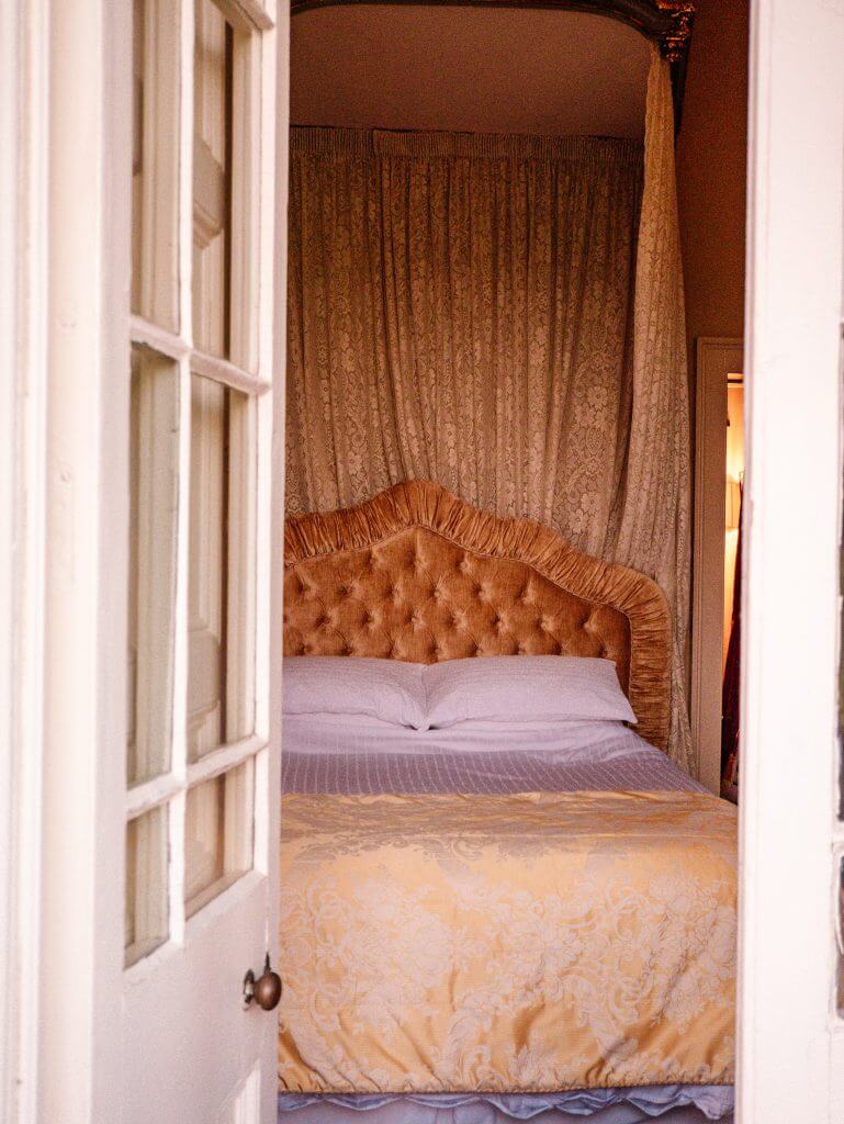 Bedroom of Loughcrew Lodge an unique holiday home in Ireland